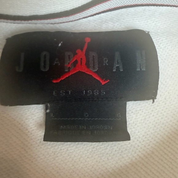 Air Jordan Flight MVP Lightweight Sweatshirt Men’s Size Large DX9647-100 - Picture 3 of 10